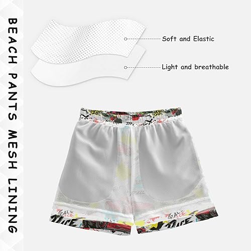 Miniatura 3 de Dussdil Boy's Boys Swim Trunks Kid's Toddler Swim Board Shorts Beach Swimwear Swimsuit Bathing Suits