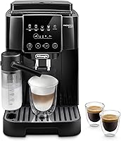 Vista 1 de De'Longhi Magnifica Start - Máquina automática de café expreso con espumador de leche automático y molinillo integrado, 5 recetas de un solo toque