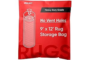 Rug Storage Bag - 3 Mil Heavy Duty Rug Protector for Shipping, Storage, and Moving
