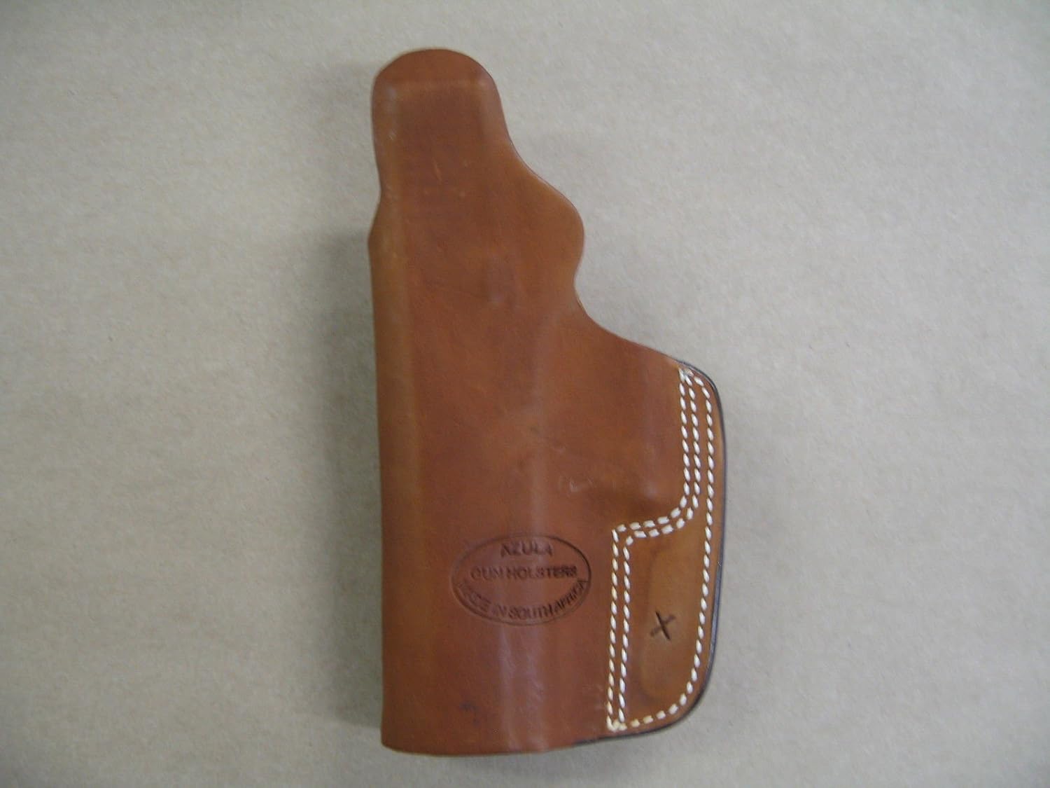Azula IWB Leather in Waistband Concealed Carry Holster for Ruger P85, P89, P95, P93, P94, P90, P345 TAN RH