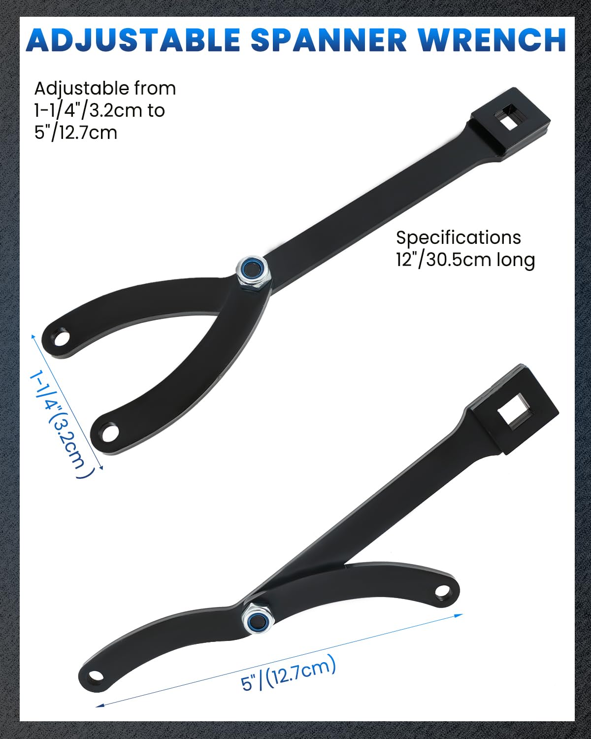 SIXIWANZI Spanner Wrench Set - 15 Pcs Adjustable -3 SIXIWANZI Spanner Wrench Set - 15 Pcs Adjustable -3