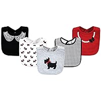 Vista 90 de Hudson - Babero unisex de algodón para bebé, baberos de algodón, talla única , Cactus rosa