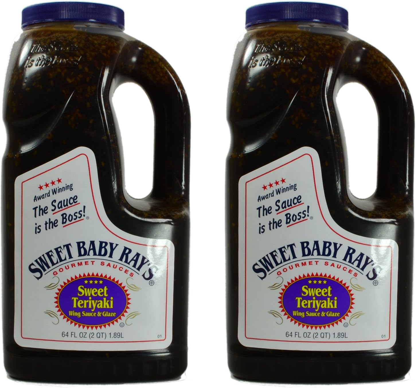 Sweet Teriyaki Wing Sauce & Glaze 64 Oz. (2-Pack)