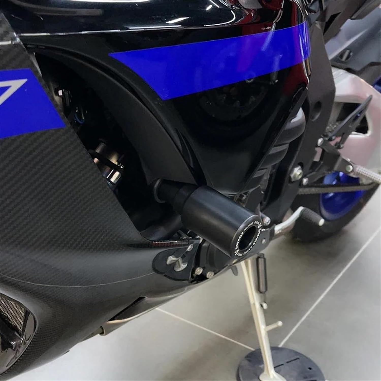 eauso Motorbike Crash Slider for Yamaha YZF R1 YZF R1M MT10 MT-10 SP 2017-2023 Motorcycle Frame Slider Falling Protection Engine Crash Pad Falling Protection Crash Pad