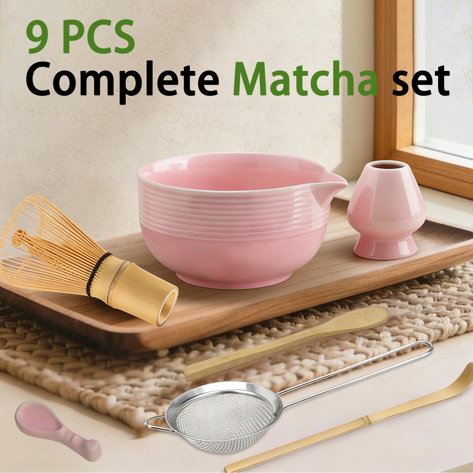 Clay&Fire Matcha Whisk Set - Gifts for Tea Lovers -3 Clay&Fire Matcha Whisk Set - Gifts for Tea Lovers -3