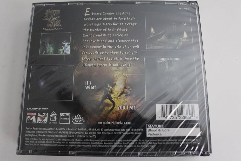 Amazon.co.jp: Alone in the Dark - The New Nightmare (輸入版