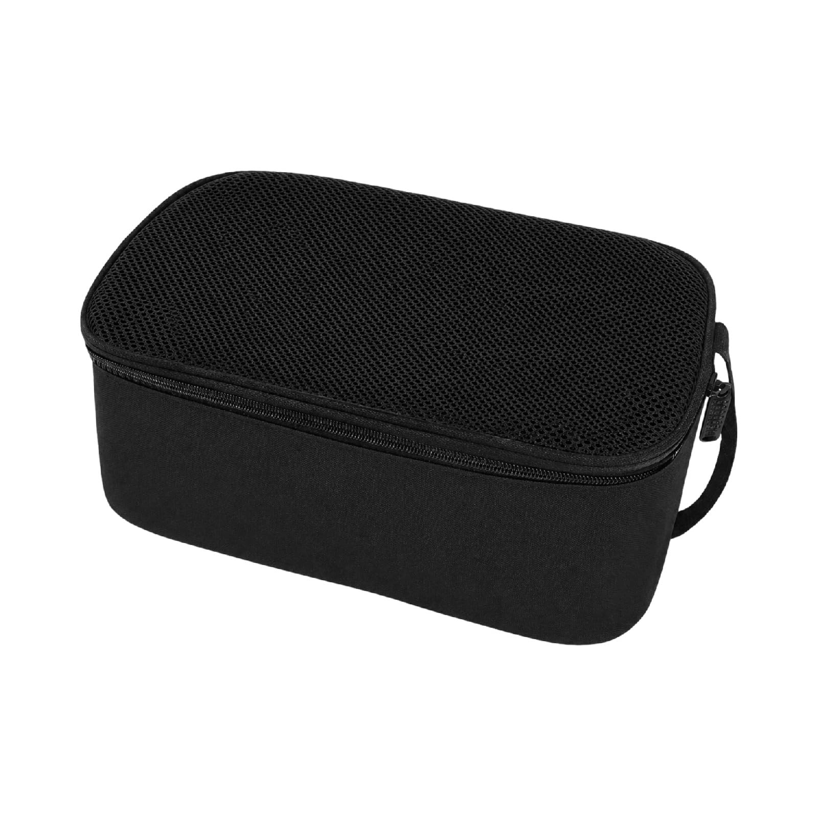 Hixingo Golf Shoe Bag with Breathable Ventilation, Waterproof Golf Shoes Carrier Bag for Men & Women, Travel Boot Organiser Pouch with Pockets for Accessories & Cleats (YDXB02 Black,36x19x16cm)