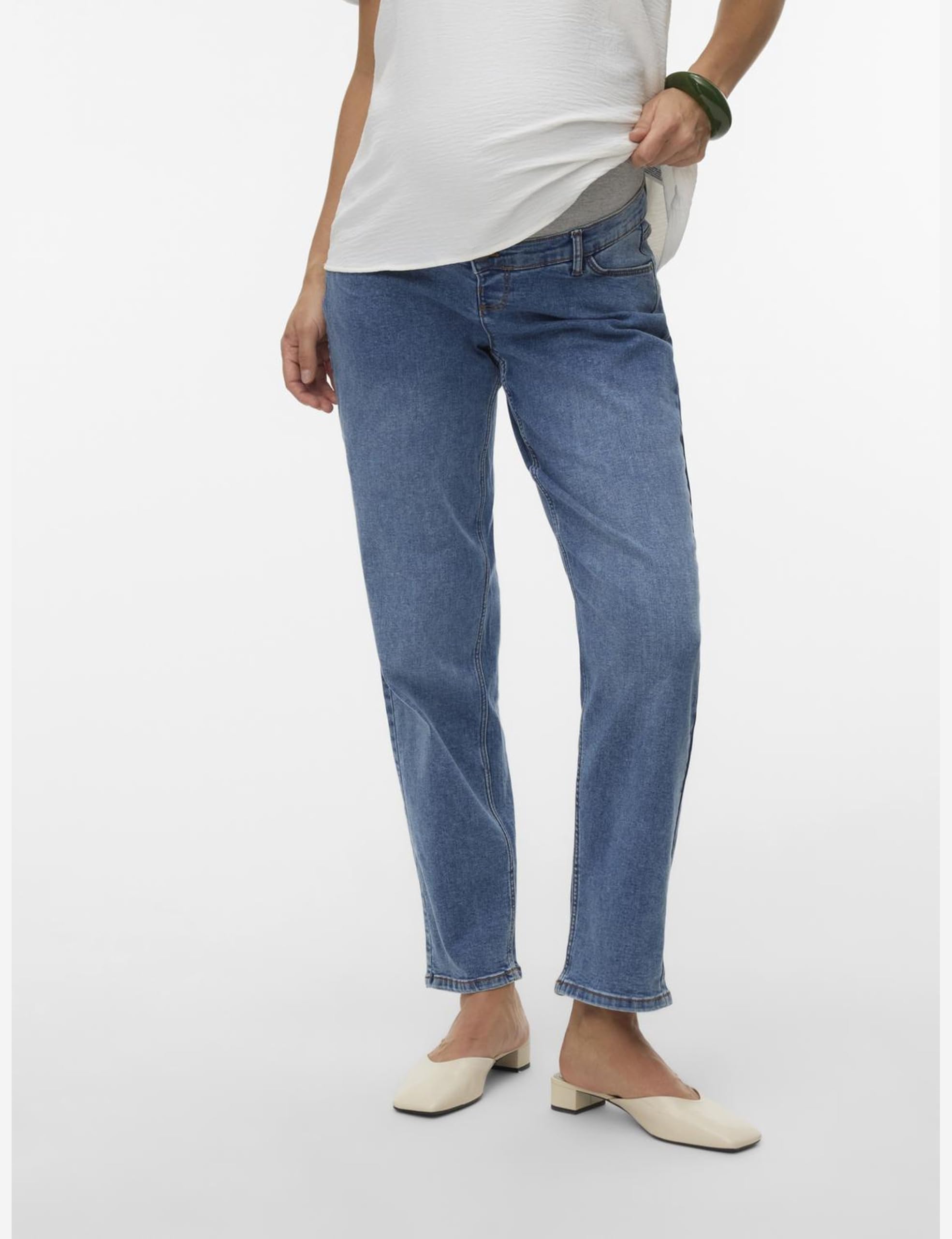 MAMALICIOUS Damen Mlalberte Al Mb Jeans Noos Mlalberte Al Mb Jeans Noos