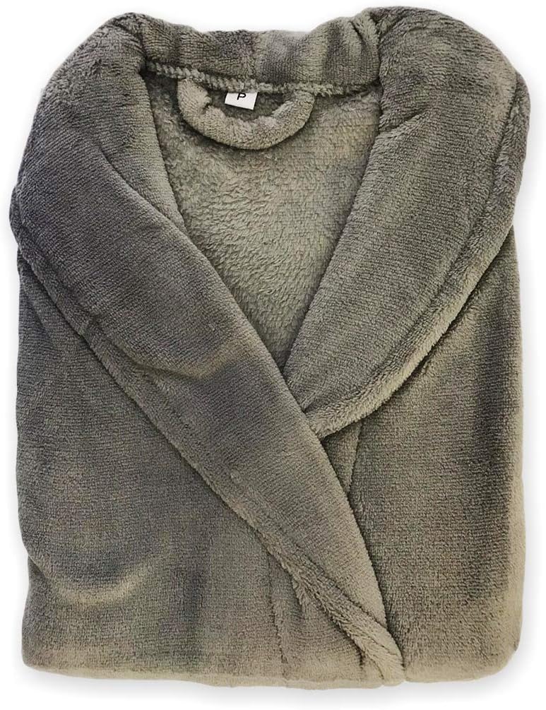 Roupão Microfibra Corttex Unissex Adulto Tam P Cinza