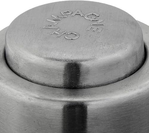 Miniatura 4 de Cilio Sellador de champán de acero inoxidable tapón de botella para sellar botellas de champán grande