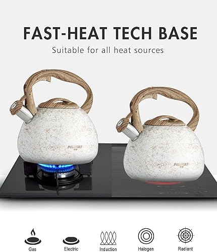 Vista 62 de Pava de té Poliviar, Black Ti Negro Ti