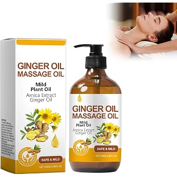 100 Ml  therische  le Ingwer Bauchdrainag Ginger Oil Schlankheits Bauch Ingwer  l Lymphdrainage Ingwer l Ingwer Massage l Stress abbauen Ingwer l zur Massage Lymphdrainage