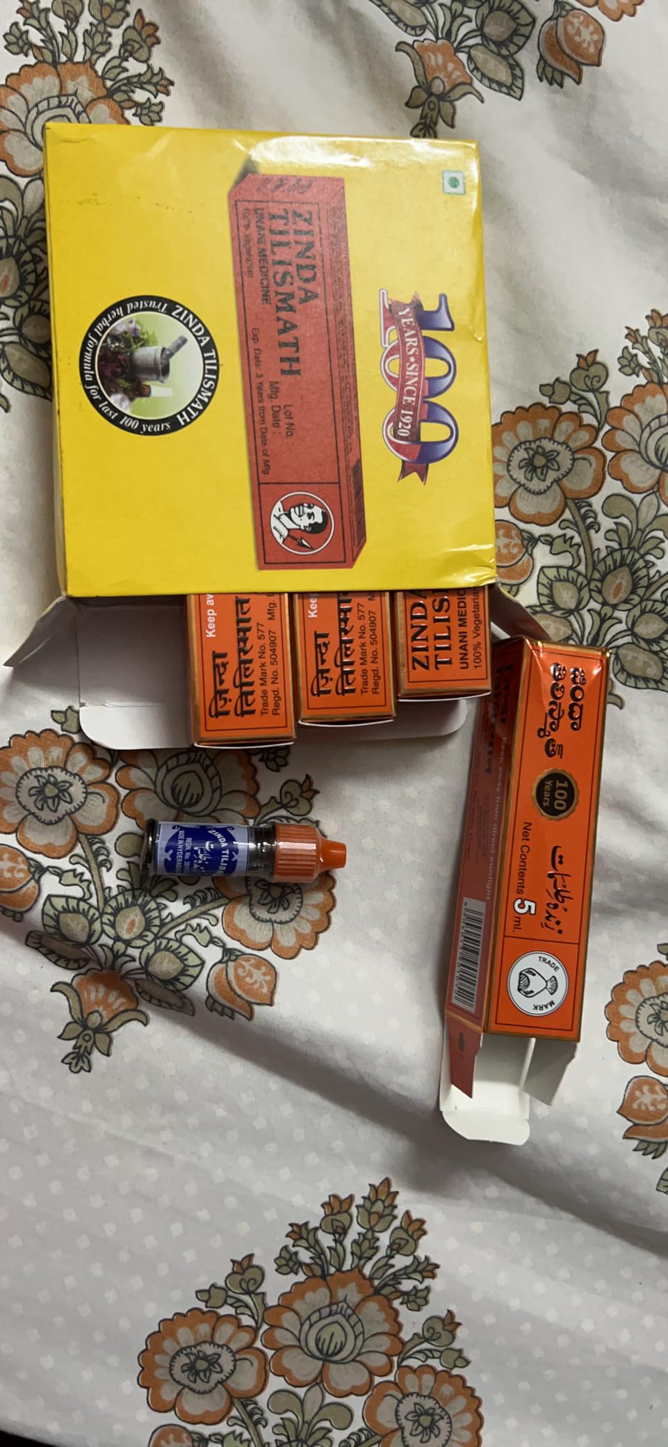 Buy Zinda Tilismath 5ml (Pack of 3) Ayurvedic Herbal Remedy For Common