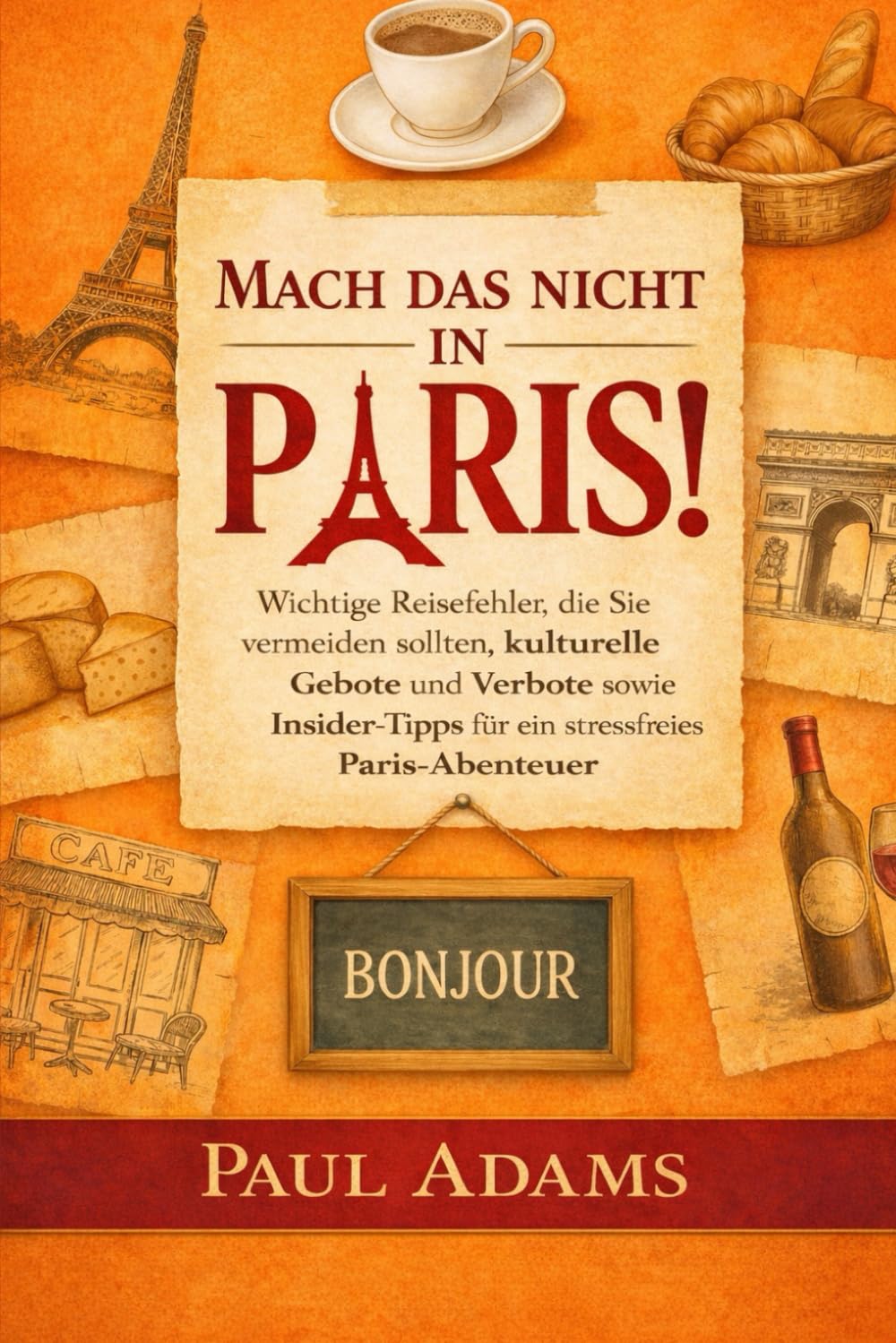 Mach das nicht in Paris!: Wichtige Reisefehler, die Sie vermeiden sollten, kulturelle Gebote und Verbote sowie Insider-Tipps für ein stressfreies Paris-Abenteuer (Excellent Travel Adventure Guide)