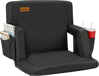Overmont Stadium Seats with Back Support, Padded Bleacher Seat Cushion