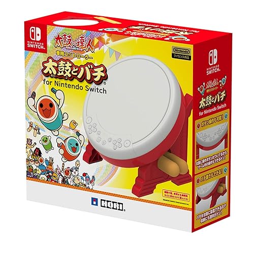 Vista 6 de Taiko no Tatsujin controller "Taiko and Stick for Nintendo Switch" Japanese ver.