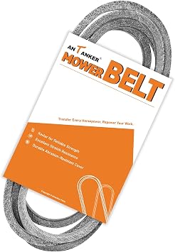 429636 Deck Belt Replacement for Craftsman Poulan Husqvarna AYP 197253 532197253 532429636, Fit for John Dee re M84136 M87323 197253 532429636, 101" Kevlar Belt