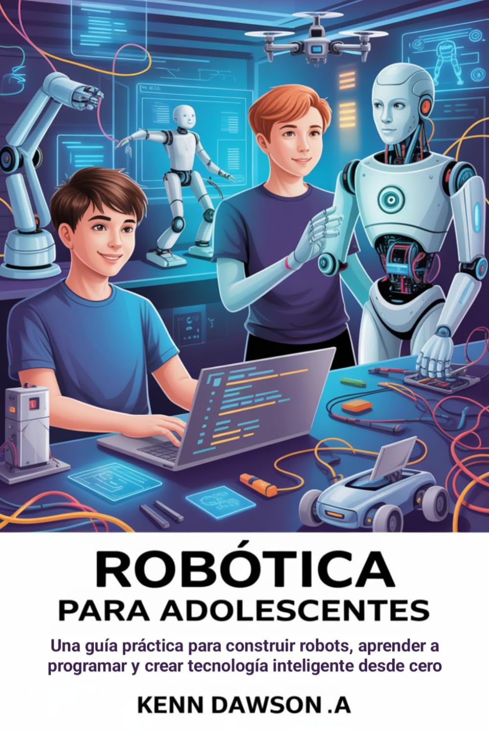 Robótica Para Adolescentes: Una guía práctica para construir robots, aprender a programar y crear tecnología inteligente desde cero