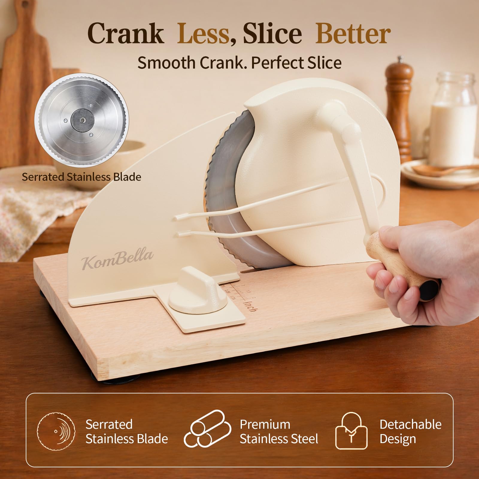 Sourdough Bread Slicer - Perfect Slices Every Time -3