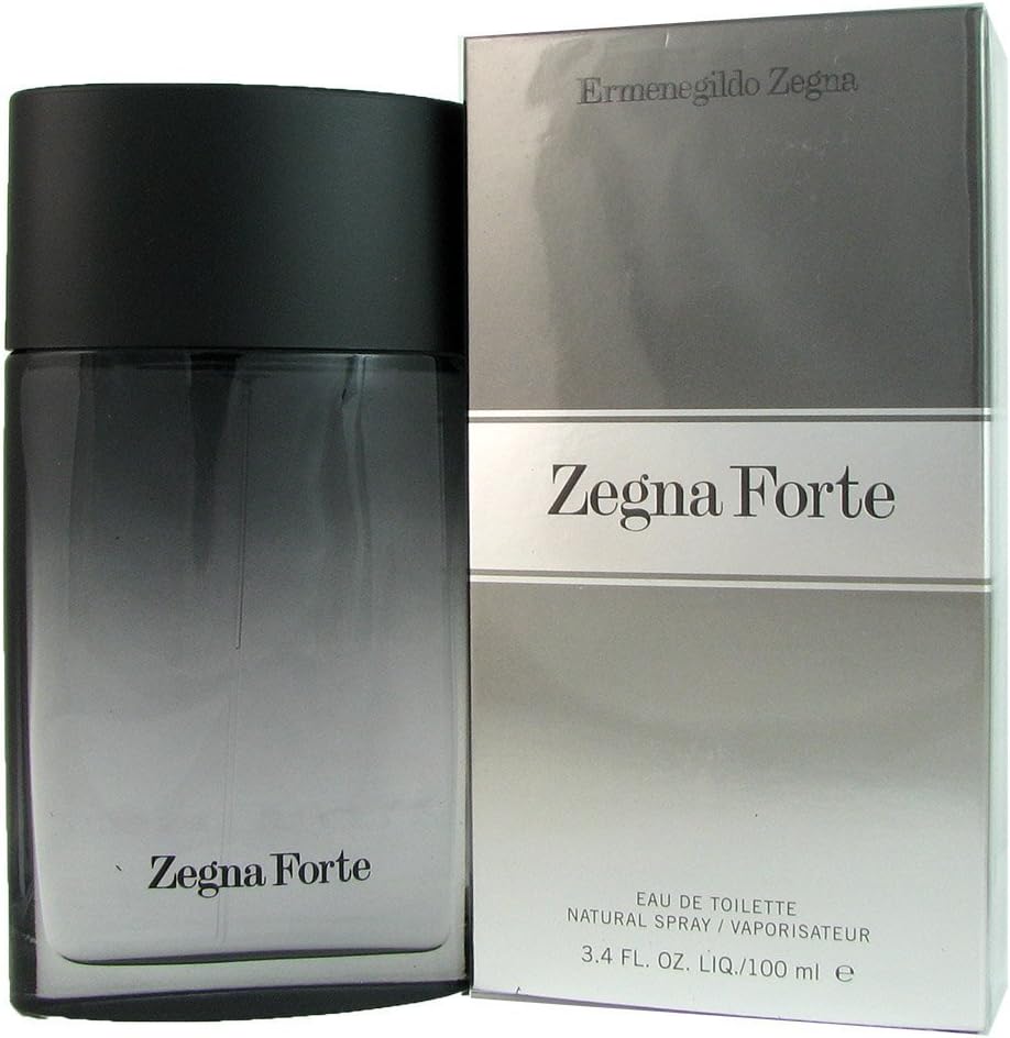 Ermenegildo Zegna Zegna forte Eau de Toilette Spray for Men, 3.4 Ounce