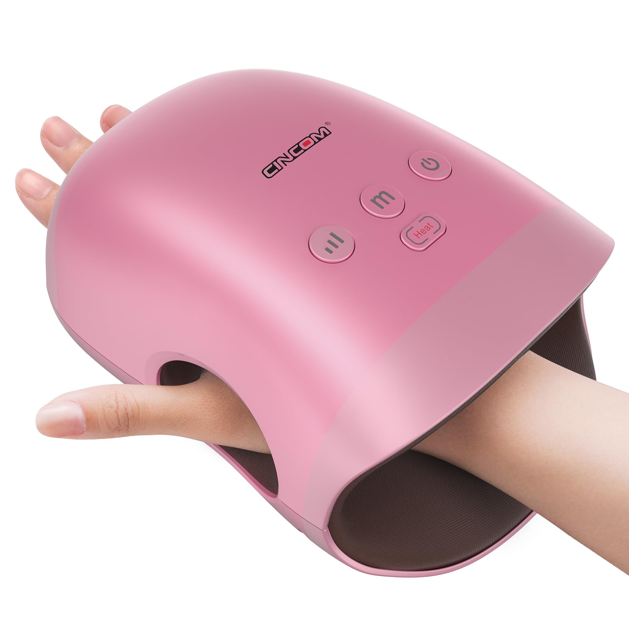 CINCOM Hand Massager - Cordless Hand Massager with Heat and Compression for Arthritis and Carpal Tunnel