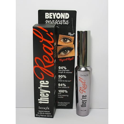 Benefit Cosmetics They're Real! Mascara Full Size,Black, 0.3 Oz