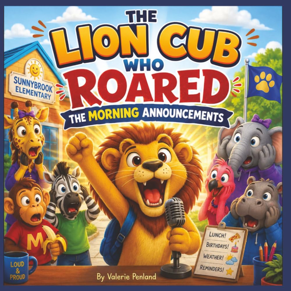 The Lion cub Who Roared the Morning Announcements
