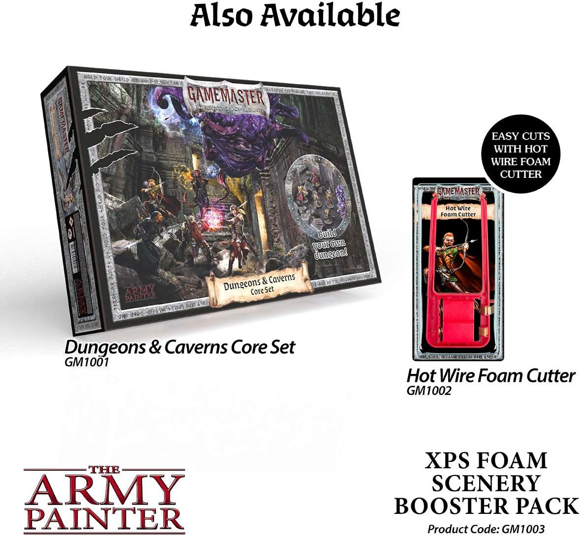 The Army Painter Gamemaster: XPS Foam Board Styrofoam Board - 7 Pack 2.95 x 15.75 x 12.01 inches Terrain Building Materials for DND, Wargames or Dioramas