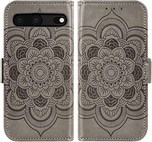 Miniatura 5 de Asuwish Funda de teléfono para Google Pixel 7 5G con protector de pantalla de vidrio templado y soporte de tarjeta de crédito con tapa de cuero,