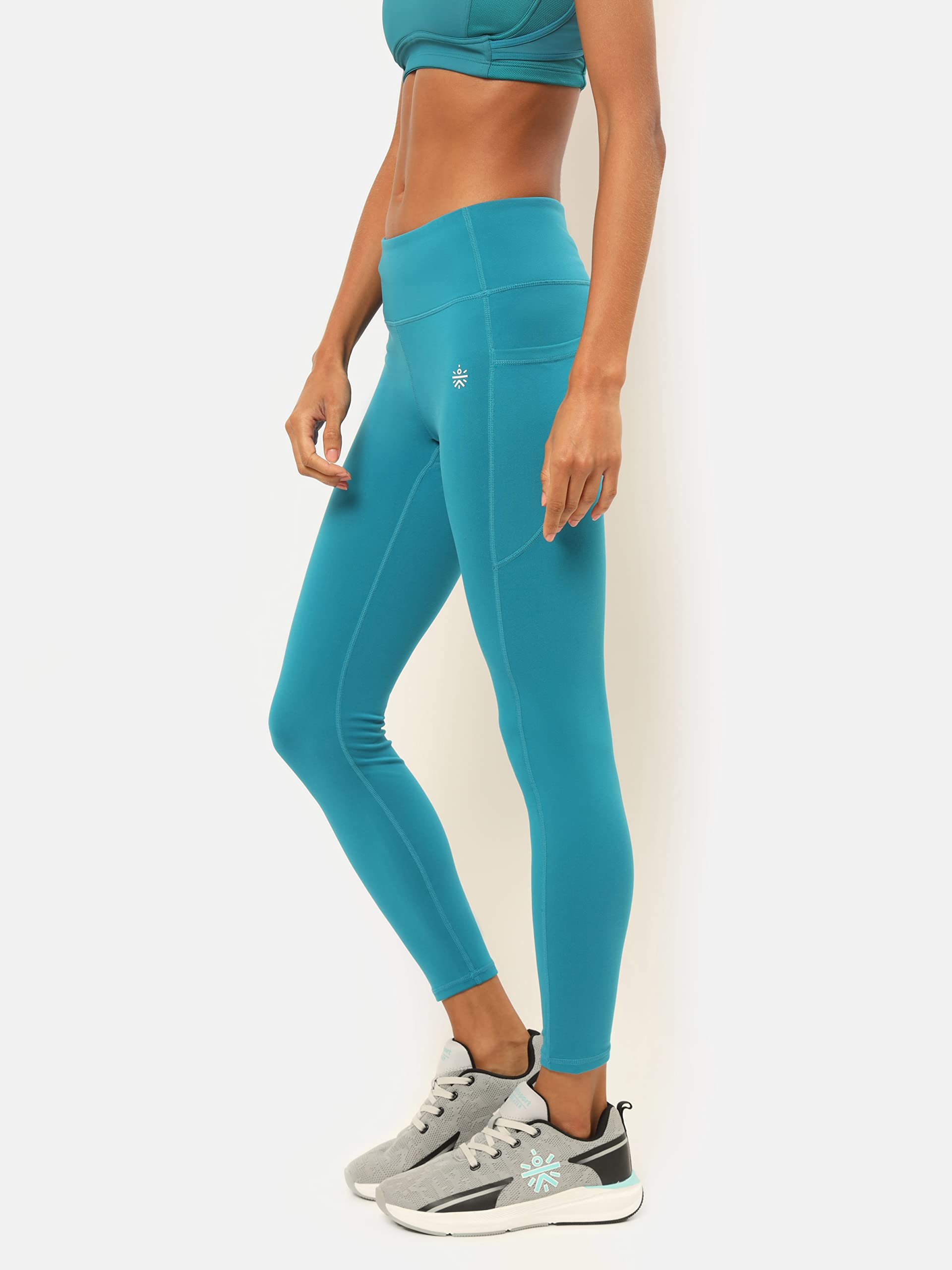 CULTSPORT AbsoluteFit Essential Solidne rajstopy, odporne na otarcia, legginsy treningowe dla kobiet, rozciągliwy w 4 kierunkach, odporne na przysiady, damskie ubrania sportowe, antypoślizgowe, odzież