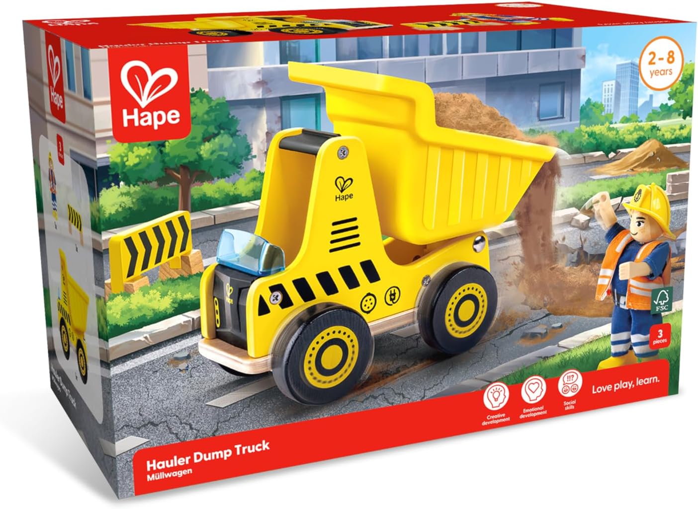 Hauler Truck, Dump Style by Hape