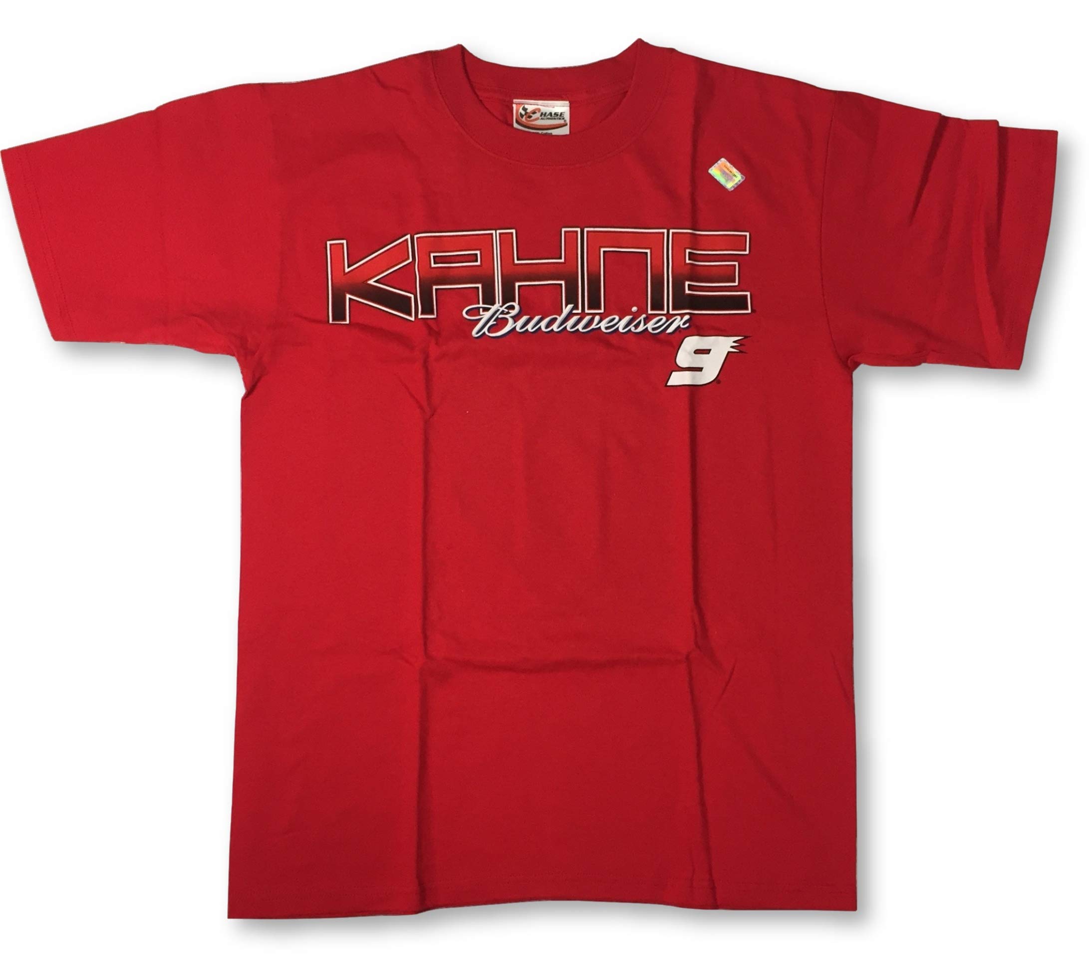 Motorsport AuthenticsNascar Kasey Kahne #9 Budweiser 2 Sided Trackside Tee Adult Medium