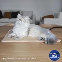 NICREW Elektromos Fűtőpad Macskának Kutyának 40x45cm Hőmérséklet Szabályozható 7