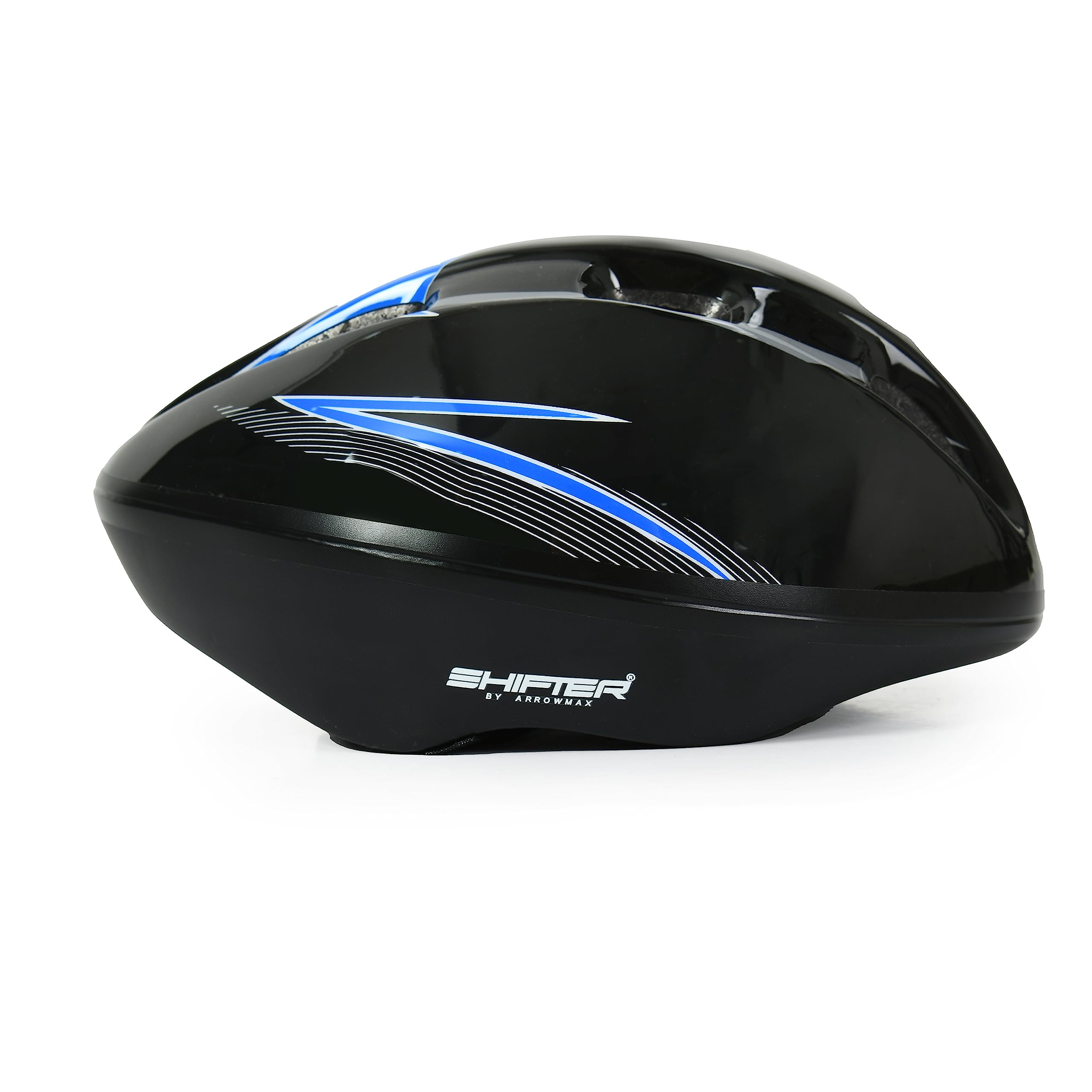SHIFTER Cycling Skating Helmet with Thick Extended Polyestern (EPS) Plastic Light Weight with Flexible Padding for Kids and Adults for Cycling/Skating/Skate Boarding (S, Blue)-image-3