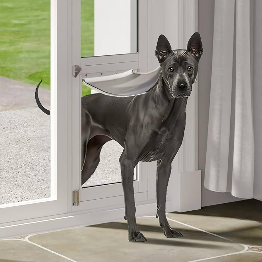doggy Dog Door for Door Medium Doggy Door for Exterior Door with Built