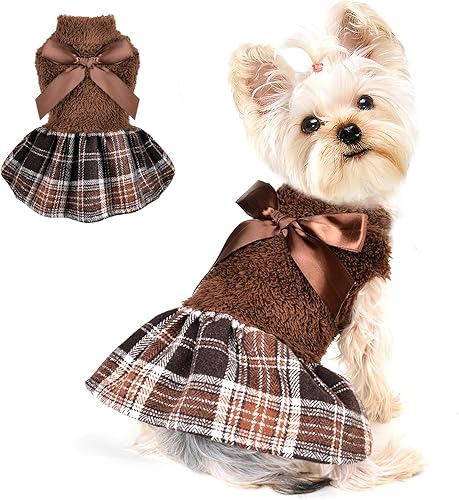 Suéteres de Halloween para perros pequeños, suéter de primavera para perro, vestido para perro, XXS XS, ropa para perro para Chihuahua, Yorkie, taza