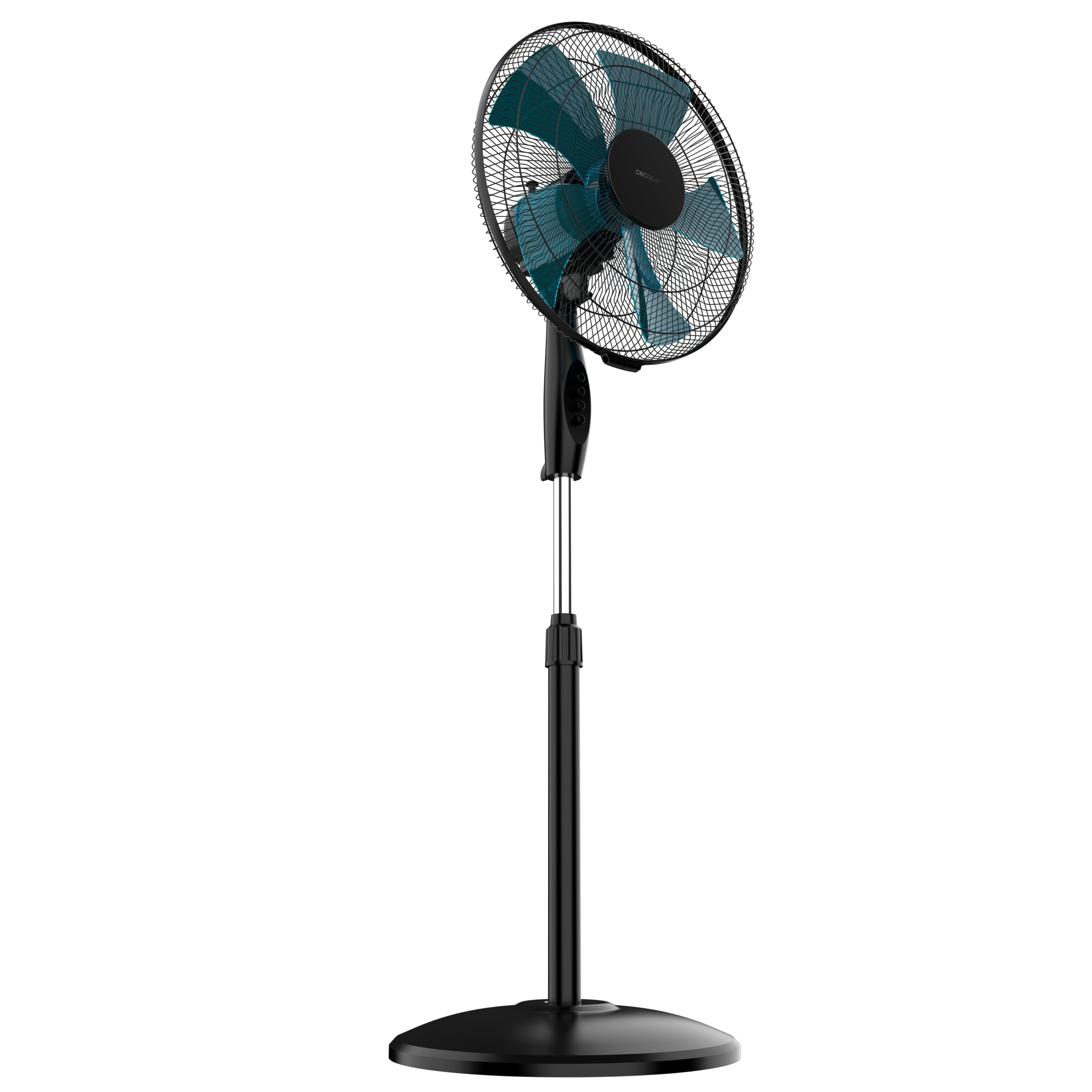 Cecotec Standventilator EnergySilence 515 WindLite Pro 56 W 40 cm 5 Flügel 3 Stufen Oszillation Teleskopstange