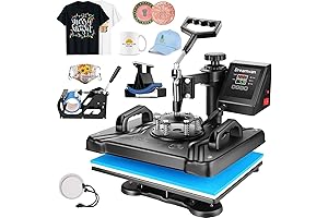 5 in 1 T-shirt Printer Starter Kit Machine