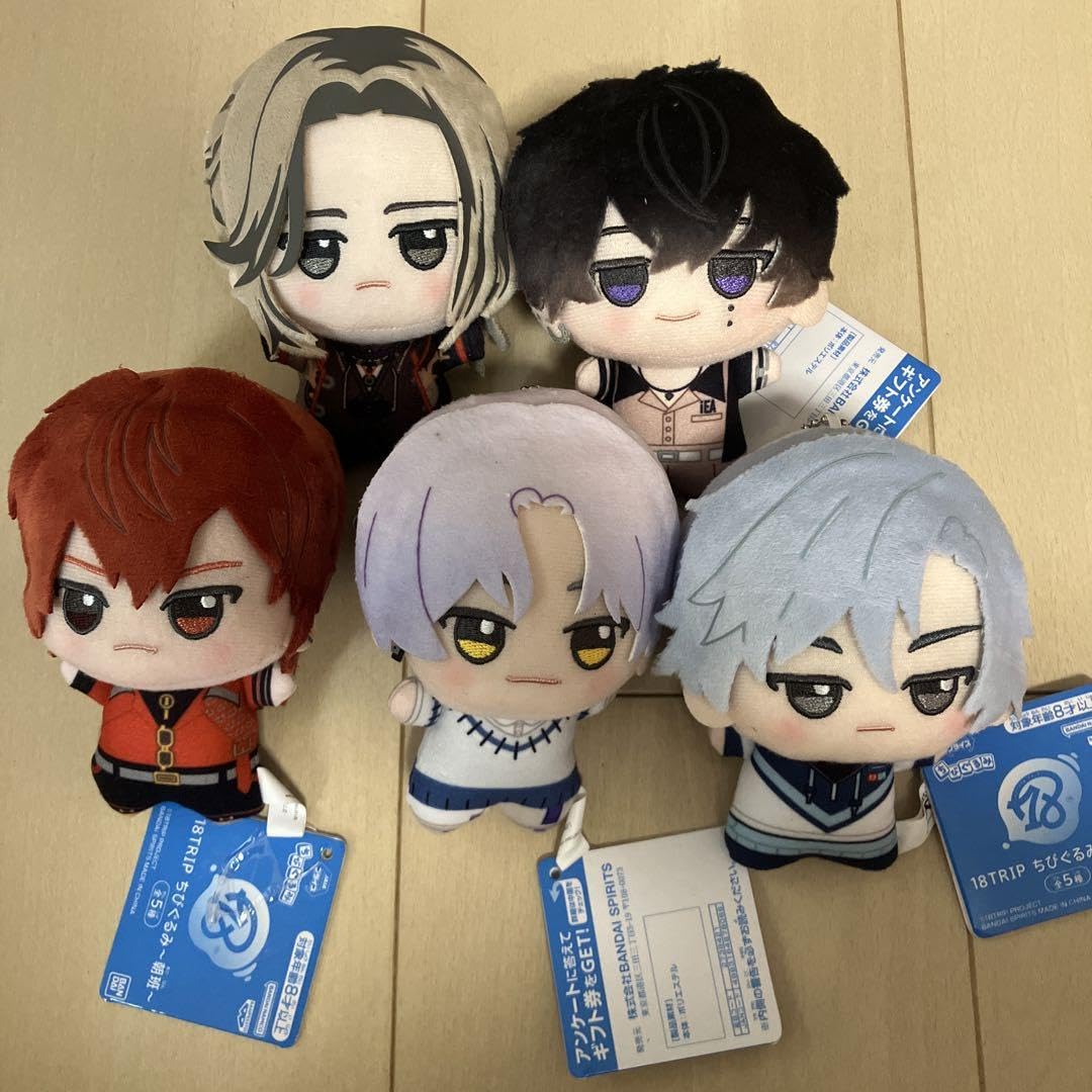 18TRIP ちびぐるみ～朝班～ ♪全5種コンプリート♪