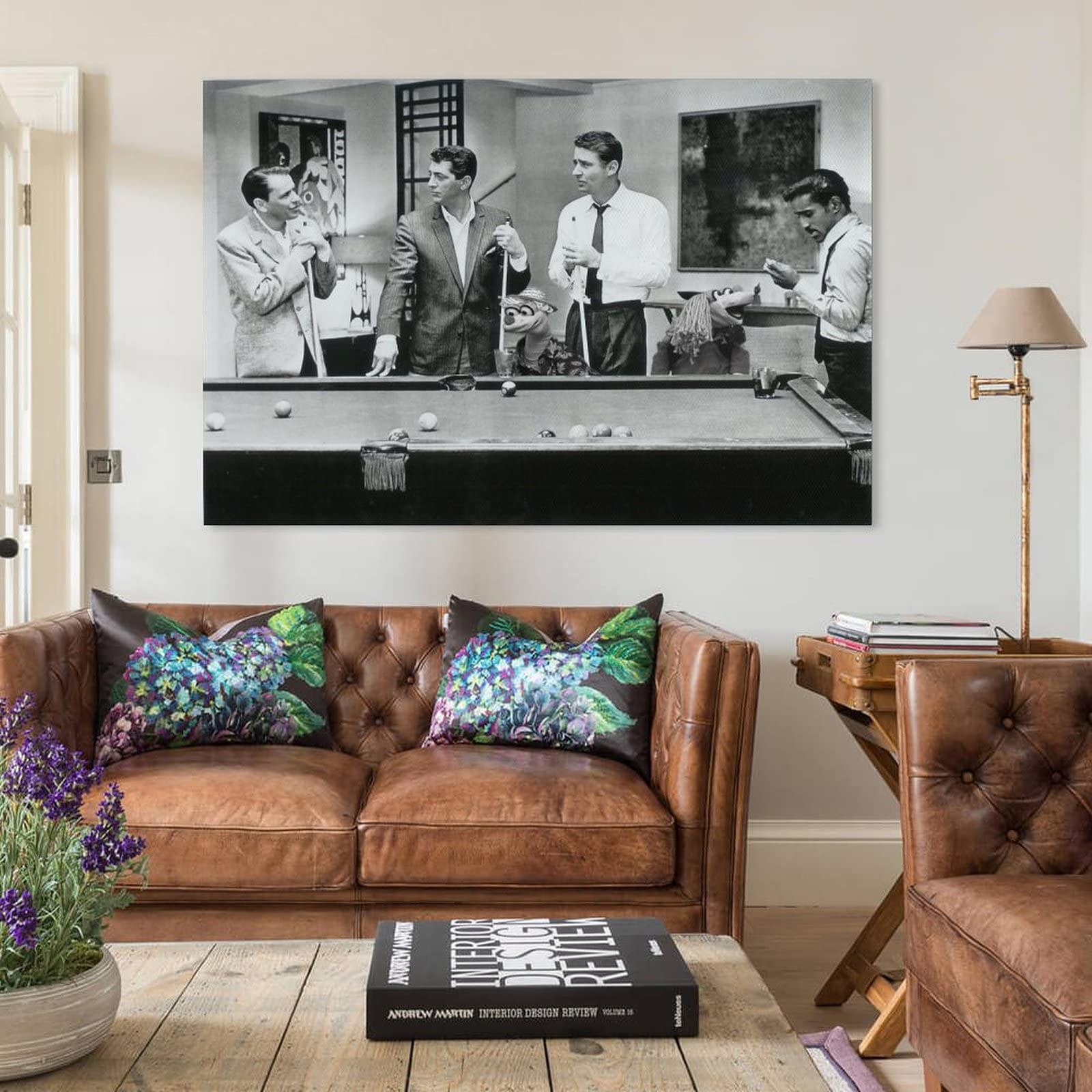 Filmposter 'RattenPack' Mit Snooker-Motiv Im Vintage-Stil – A4 Kunstdruck Auf Seidenmatten Fotopapier