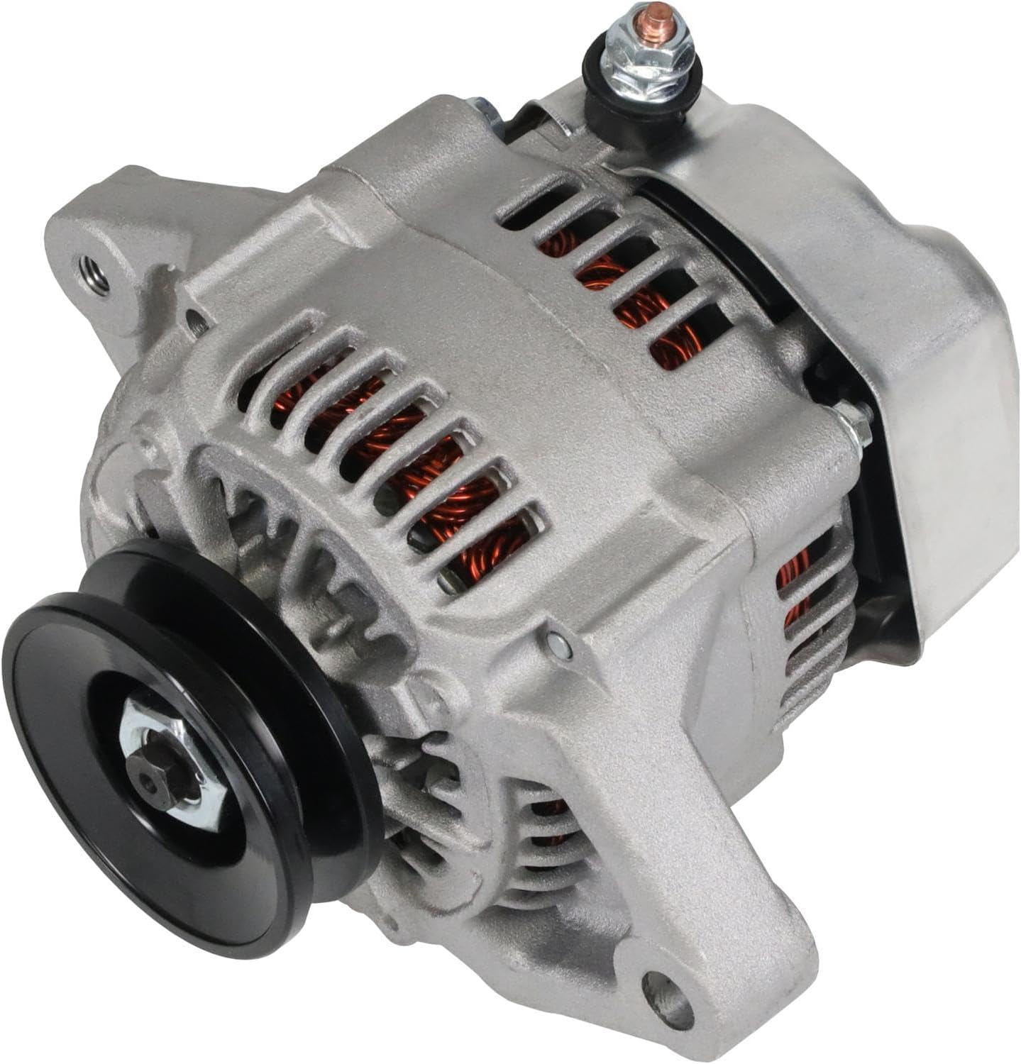 OEG Parts New Alternator Compatible With Husqvarna HUV 4421 DXL Kubota D722 Iseki Tractor TG5390 Massey MF-1547 Thomas Equip T95 V1305B, 1012112490, 1012112850, 1661564011, TA04374011, AND0533