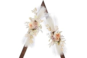 Mesmerizing Pampas Grass Garland: Adorn Your Moments with Boho Elegance