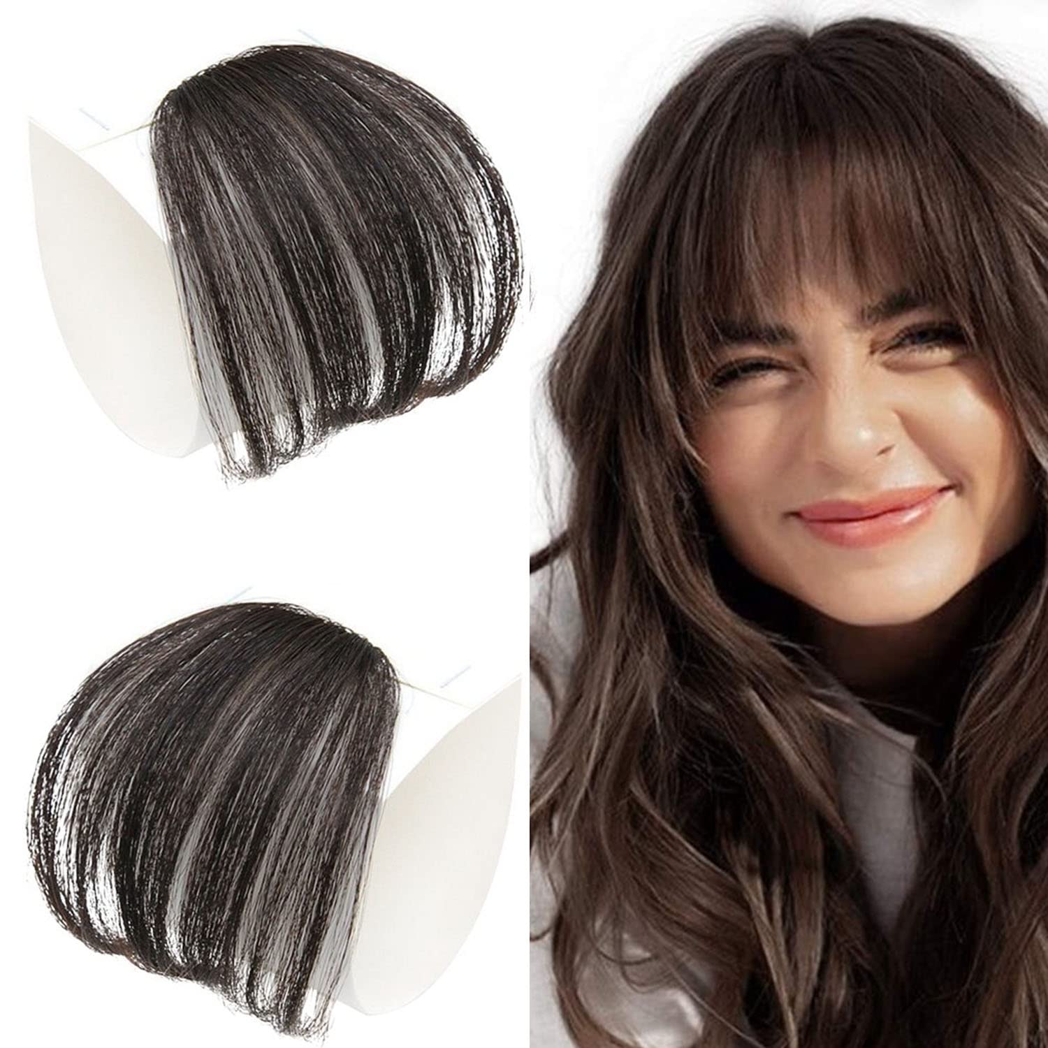 BEIERMU Bangs Hair Clip in Bangs, Hair Extensions Bangs