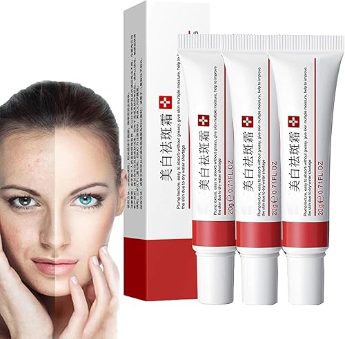 Crema para Manchas Oscuras en La Cara, Cremas para Quitar Manchas de La Cara, Crema para Arrugas, 20 ML  0.7 FL Oz (3 PCS)
