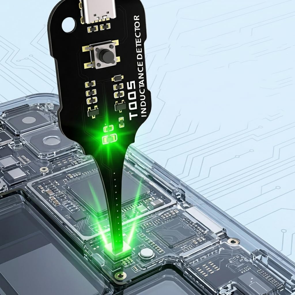Serplex® Type C Inductance Tester, Motherboard Coil Tester for PCB | Electromagnetic Inductance Tester for Quick Fault Detection, Electronic Circuit Board Tester For PCB And Power Supply Repair-image-12