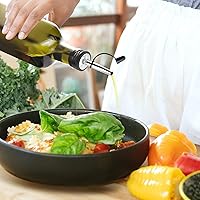 Vista 5 de Liquor Bottle Pourers with Rubber Dust Cap 2 Pack Stainless Steel Pour Spouts for Liquor Bottles/Olive Oil Bottles/Alcohol Bottles/Vinegar Bottles