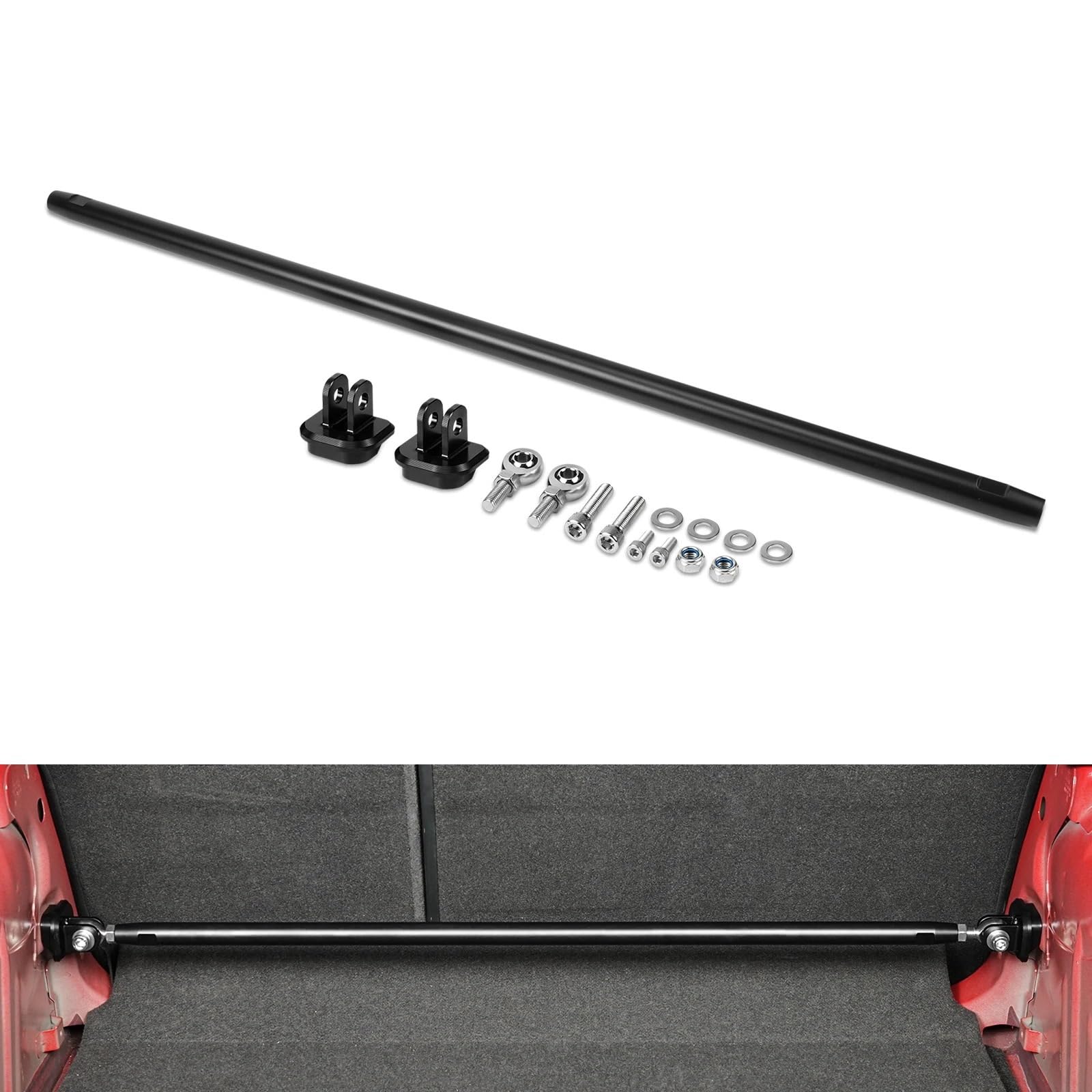 Łącznik Stabilizatora Przód Tył Pasuje do Audi A3 8V pasuje VW MK7 Golf/GTI 1.8T 2.0T TDI R regulowany tylny wspornik podwozia