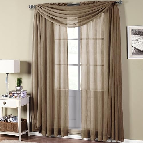 Miniatura 2 de Royal Hotel Abri Panel de cortina trasparente, con bolsillo para varilla.