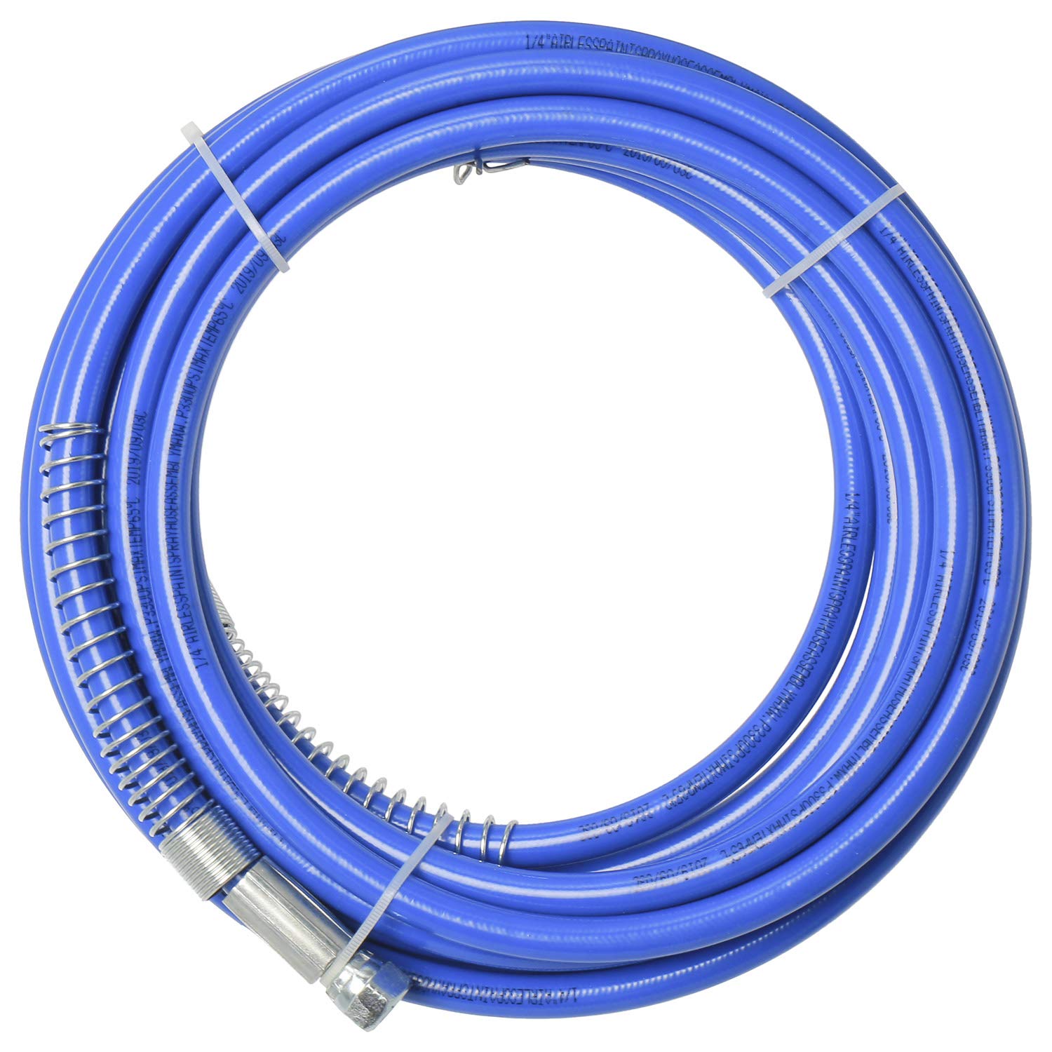 Tubo de fibra flexible para pulverizador de manguera de pintura sin aire de 1/4 pulgadas, 3300 PSI