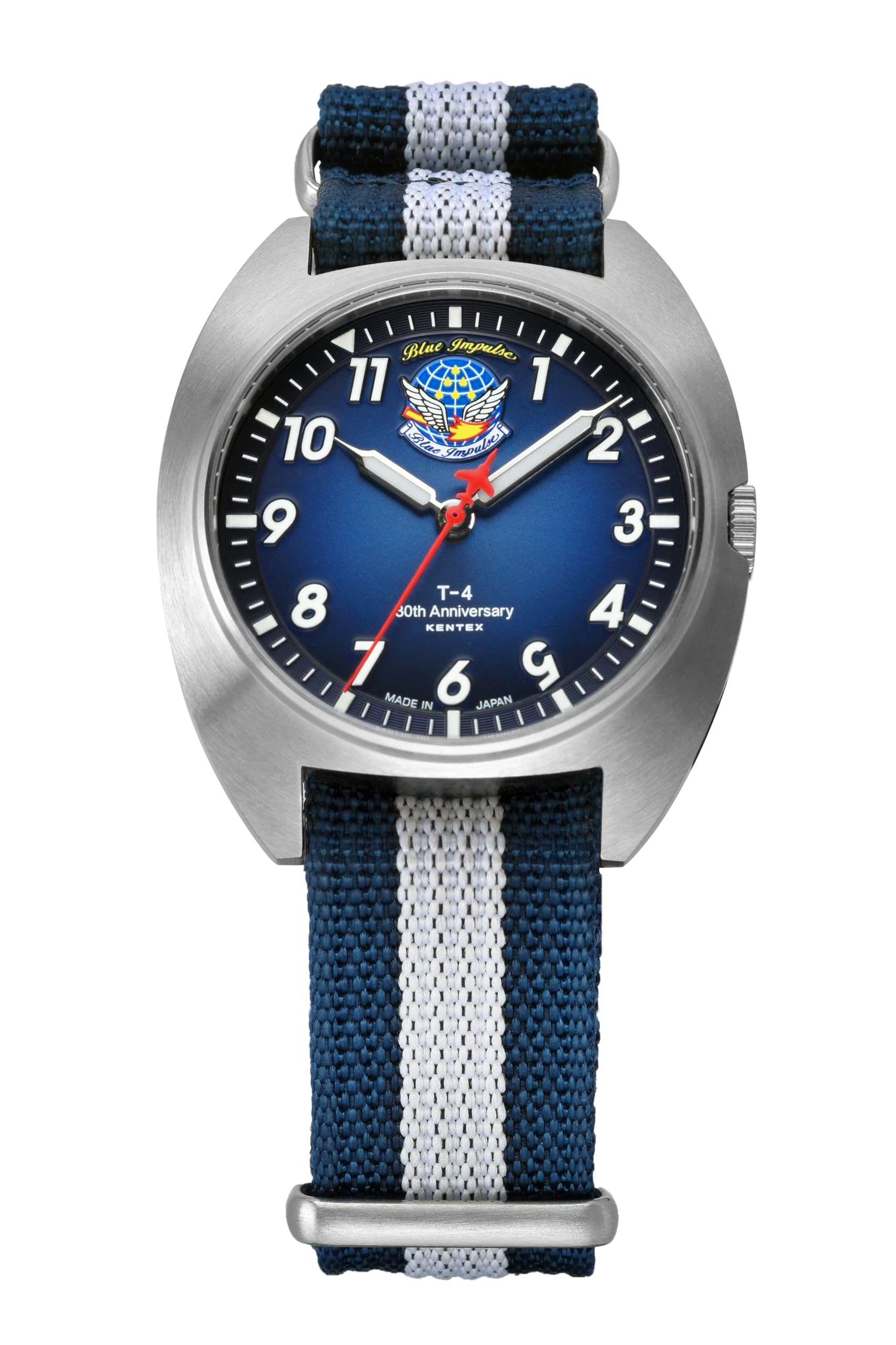 Amazon.co.jp: [ケンテックス] 腕時計 Blue Impulse クラシック